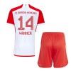 Conjunto (Camiseta+Pantalón Corto) FC Bayern de Múnich Wanner 14 Primera Equipación 23-24 - Niño